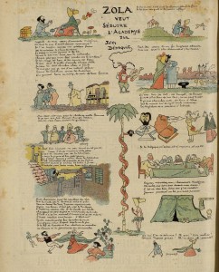 09 Le Rire 25 avril 1896 Zola veut séduire l'Académie