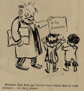 16 Le Rire 25 décembre 1897 Zola et la jeunesse