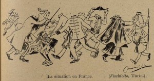 28 Le Rire 12 février 1898 La situation en France