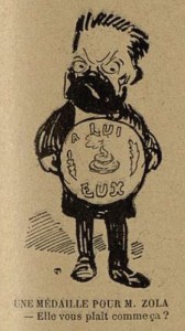 44 Le Rire 19 mars 1898 Une médaille pour Zola