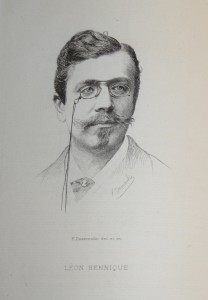 Léon Hennique par Desmoulin