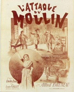 affiche L'Attaque du moulin opéra