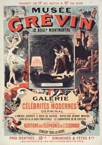 affiche Musée Grévin