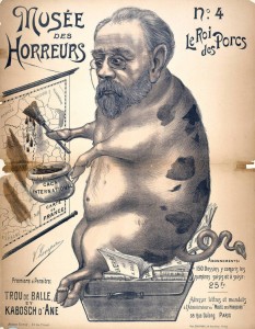 caricature 853 Musée des horreurs Zola n°4