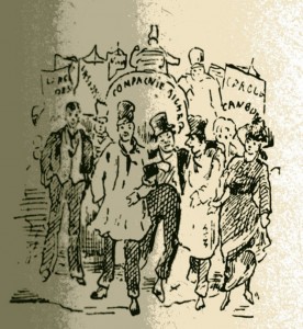 caricature 926 Fête de M. Zola