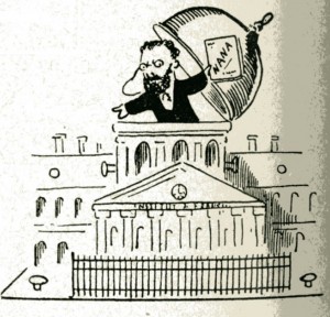 caricature 960 Académie française Marais