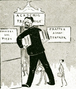 caricature 962 Académie française Marais