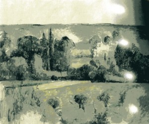 peinture 198 campagne de Médan par Cézanne