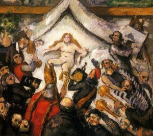 peinture 530 L'éternel féminin par Cézanne