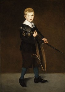 peinture 673 L'enfant à l'épée Manet