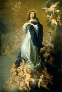 peinture 678 Vierge de l'Immaculée Conception Murillo