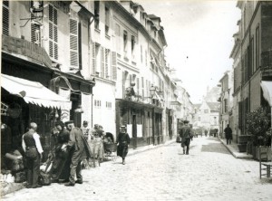 photographie 551 Scène de rue à Médan par Zola